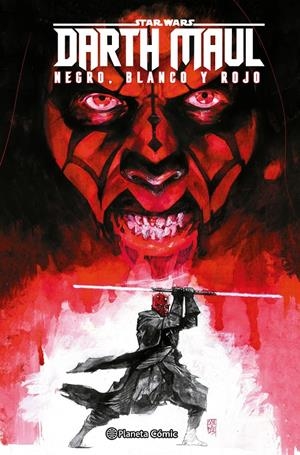 STAR WARS: DARTH MAUL, BLANCO, NEGRO Y ROJO [CARTONE] | Akira Comics  - libreria donde comprar comics, juegos y libros online