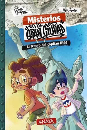 MISTERIOS EN LA GRAN CIUDAD Nº01: EL TESORO DEL CAPITAN KIDD [RUSTICA] | CAMPOY, ANA / ALONSO, ALEX | Akira Comics  - libreria donde comprar comics, juegos y libros online