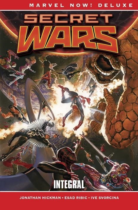 MARVEL NOW! DELUXE: SECRET WARS 2014 (INTEGRAL) REEDICION [CARTONE] | HICKMAN, JONATHAN / RIBIC, ESAD | Akira Comics  - libreria donde comprar comics, juegos y libros online
