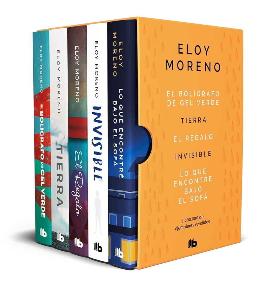 ELOY MORENO (ESTUCHE CON: EL BOLIGRAFO DE GEL VERDE | TIERRA | EL REGALO | INVISIBLE | LO QUE ENCONTRE BAJO EL SOFA) [BOLSILLO] | MORENO, ELOY | Akira Comics  - libreria donde comprar comics, juegos y libros online