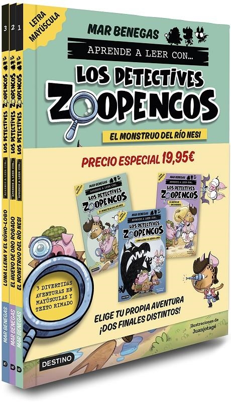 DETECTIVES ZOOPENCOS, LOS PACK Nº01, 02 Y 03 [RUSTICA] | BENEGAS, MAR | Akira Comics  - libreria donde comprar comics, juegos y libros online