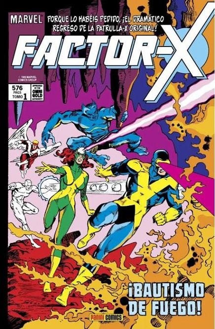 MARVEL GOLD: FACTOR-X VOL.01 ¡BAUTISMO DE FUEGO! (1-16 USA) REEDICION [CARTONE] | SIMONSON, LOUISE | Akira Comics  - libreria donde comprar comics, juegos y libros online