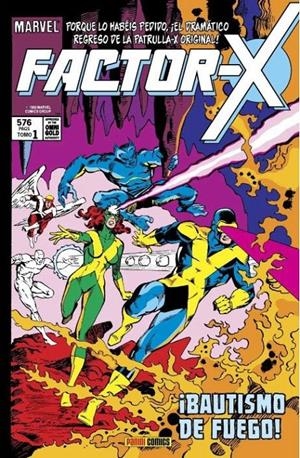 MARVEL GOLD: FACTOR-X VOL.01, ¡BAUTISMO DE FUEGO! (1-16 USA) REEDICION [CARTONE] | SIMONSON, LOUISE | Akira Comics  - libreria donde comprar comics, juegos y libros online