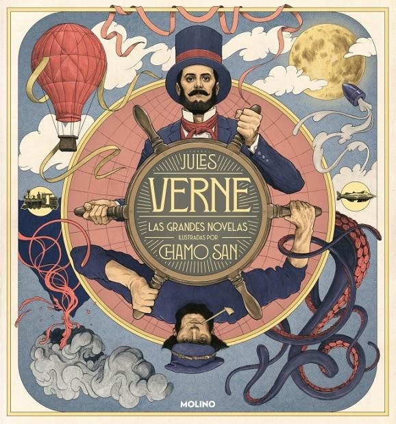 JULIO VERNE: LAS GRANDES NOVELAS [CARTONE] | VERNE, JULIO / SAN, CHAMO | Akira Comics  - libreria donde comprar comics, juegos y libros online