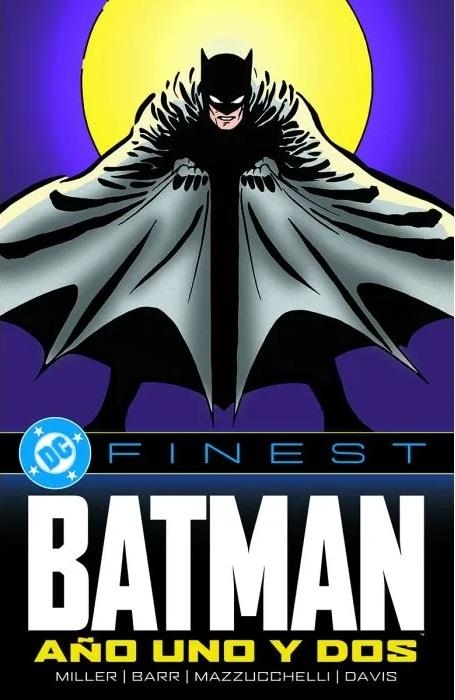 DC FINEST: BATMAN, AÑO UNO Y DOS [RUSTICA] | MILLER, FRANK / DAVID, ALAN | Akira Comics  - libreria donde comprar comics, juegos y libros online