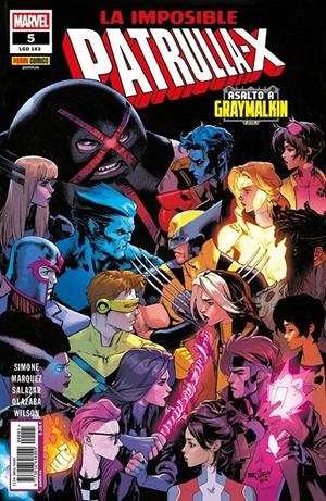 IMPOSIBLE PATRULLA-X Nº163 / Nº05 [GRAPA] | Akira Comics  - libreria donde comprar comics, juegos y libros online