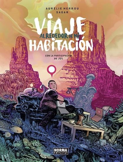 VIAJE ALREDEDOR DE MI HABITACION [CARTONE] | HERROU, AURELIE / SAGAR | Akira Comics  - libreria donde comprar comics, juegos y libros online
