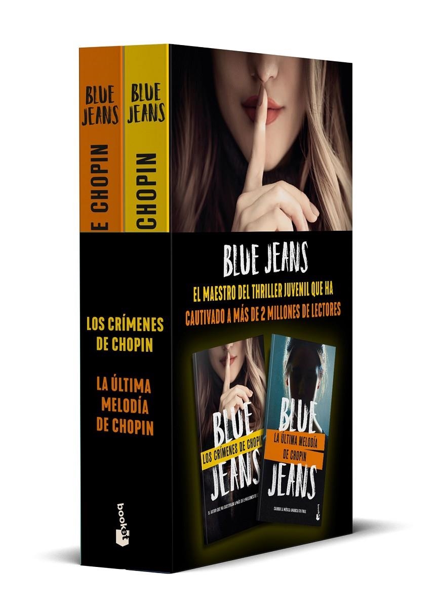 PACK LOS CRIMENES DE CHOPIN + LA ULTIMA MELODIA DE CHOPIN [BOLSILLO] | BLUE JEANS | Akira Comics  - libreria donde comprar comics, juegos y libros online