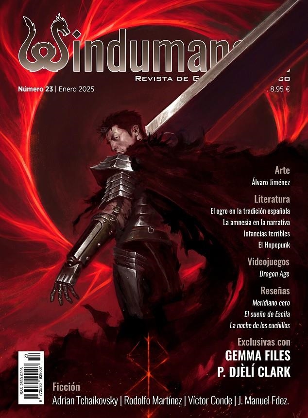 WINDUMANOTH Nº23 ENERO 2025 (REVISTA DE GENERO FANTASTICO) | Akira Comics  - libreria donde comprar comics, juegos y libros online
