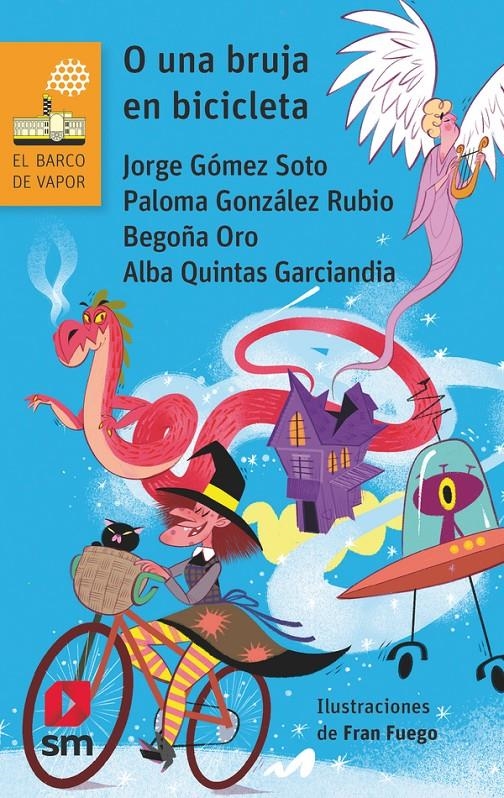 O UNA BRUJA EN BICICLETA [RUSTICA] | ORO, BEGOÑA / QUINTAS, ALBA | Akira Comics  - libreria donde comprar comics, juegos y libros online