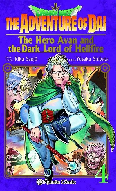 DRAGON QUEST ADVENTURE OF DAI: THE HERO AVAN AND THE DARK LORD OF HELLFIRE Nº04 [RUSTICA] | SANJO, RIKU / SHIBATA, YUSAKU | Akira Comics  - libreria donde comprar comics, juegos y libros online