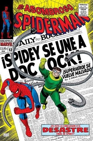 BIBLIOTECA MARVEL: ASOMBROSO SPIDERMAN Nº12 (1967-68 / 55-58 USA) [RUSTICA] | LEE, STAN / ROMITA JR., JOHN | Akira Comics  - libreria donde comprar comics, juegos y libros online