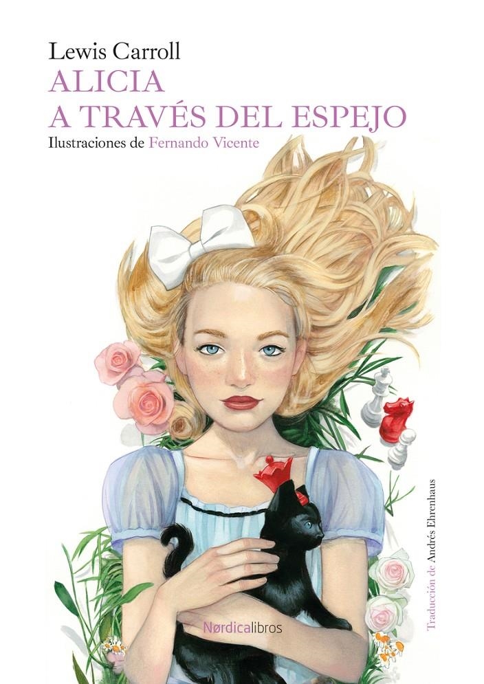 ALICIA A TRAVES DEL ESPEJO (ILUSTRACIONES DE FERNANDO VICENTE) [CARTONE] | CARROLL, LEWIS / VICENTE, FERNANDO | Akira Comics  - libreria donde comprar comics, juegos y libros online