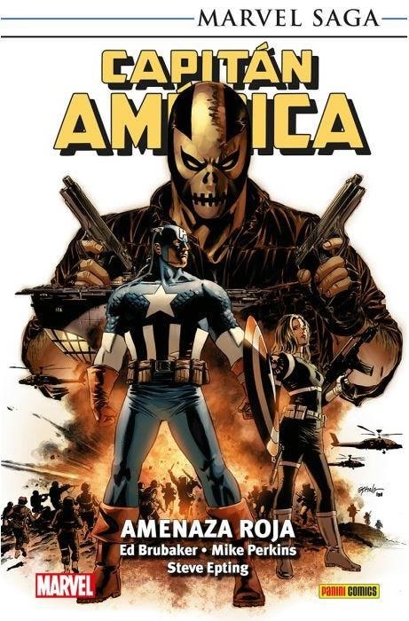 MARVEL SAGA TPB:CAPITAN AMERICA VOLUMEN 03, AMENAZA ROJA [RUSTICA] | BRUBAKER, ED / PERKINS, MIKE | Akira Comics  - libreria donde comprar comics, juegos y libros online