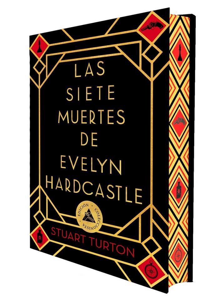 SIETE MUERTES DE EVELYN HARDCASTLE, LAS (EDICION ESPECIAL LIMITADA CON CANTOS PINTADOS) [CARTONE] | TURTON, STUART | Akira Comics  - libreria donde comprar comics, juegos y libros online