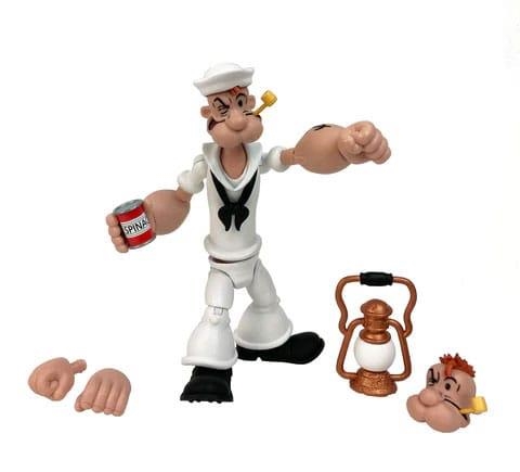 POPEYE: FIGURA POPEYE WHITE SAILOR SUIT [CAJA] | Akira Comics  - libreria donde comprar comics, juegos y libros online