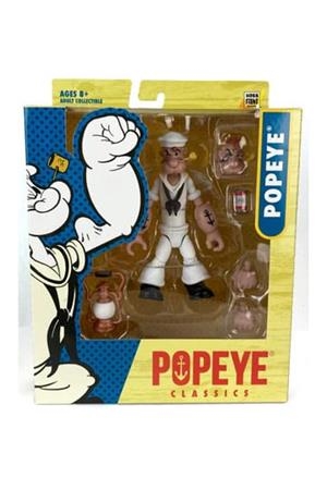 POPEYE: FIGURA POPEYE WHITE SAILOR SUIT [CAJA] | Akira Comics  - libreria donde comprar comics, juegos y libros online