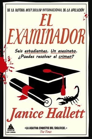 EXAMINADOR, EL [RUSTICA] | HALLETT, JANICE | Akira Comics  - libreria donde comprar comics, juegos y libros online
