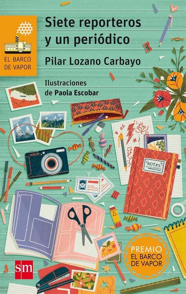 SIETE REPORTEROS Y UN PERIODICO (BV NARANJA 175) [RUSTICA] | LOZANO CARBAYO, PILAR | Akira Comics  - libreria donde comprar comics, juegos y libros online