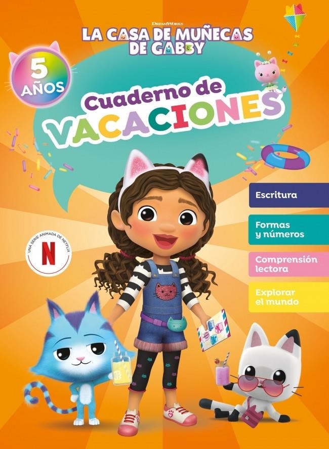 CASA DE MUÑECAS DE GABBY, LA: CUADERNO DE VACACIONES 5 AÑOS [RUSTICA] | Akira Comics  - libreria donde comprar comics, juegos y libros online