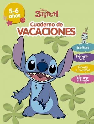 DISNEY CUADERNO DE VACACIONES: STITCH (5-6 AÑOS) [RUSTICA] | Akira Comics  - libreria donde comprar comics, juegos y libros online