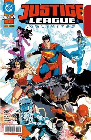 JUSTICE LEAGUE UNLIMITED Nº01 (ALL IN) [GRAPA] | Akira Comics  - libreria donde comprar comics, juegos y libros online