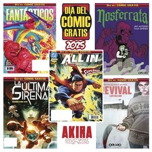 DIA DEL COMIC GRATIS 2025: PACK DE COMICS PARA INTERNET (5 COMICS) | Akira Comics  - libreria donde comprar comics, juegos y libros online