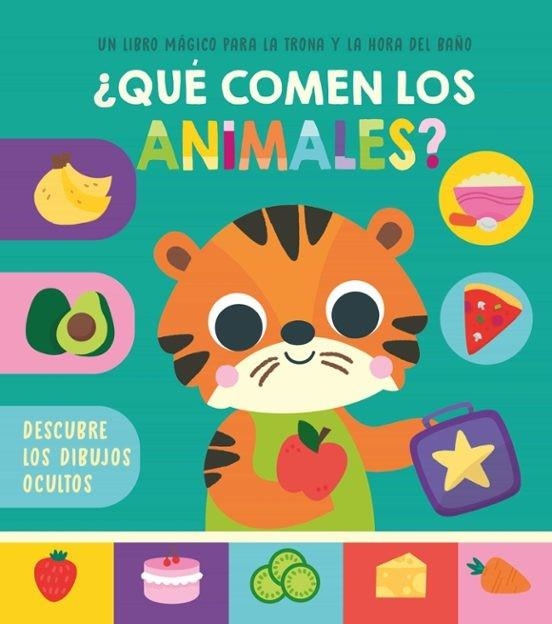 ¿QUE COMEN LOS ANIMALES? [LIBRO DE BAÑO] | FARIA, KIM | Akira Comics  - libreria donde comprar comics, juegos y libros online