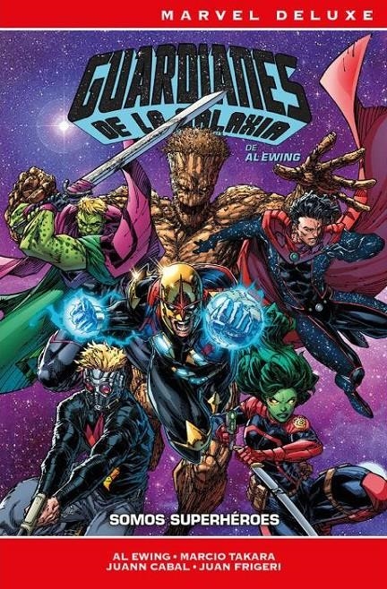 MARVEL NOW! DELUXE: GUARDIANES DE LA GALAXIA DE AL EWING VOL.02, SOMOS SUPERHEROES [CARTONE] | EWING, AL | Akira Comics  - libreria donde comprar comics, juegos y libros online