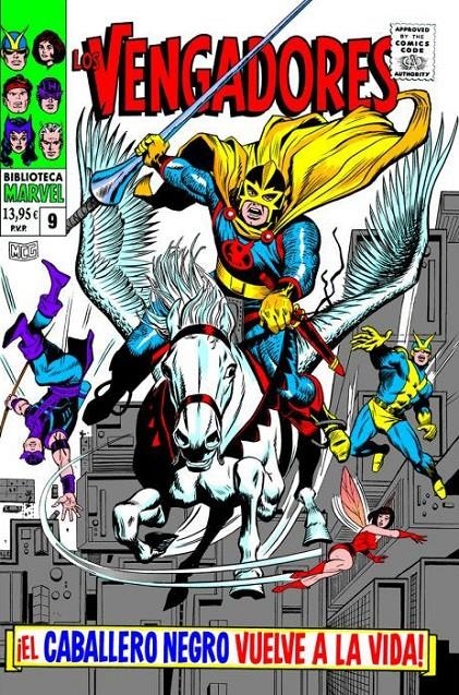 BIBLIOTECA MARVEL: LOS VENGADORES VOL.09 (1967-68 / 46-51 USA) [RUSTICA] | Akira Comics  - libreria donde comprar comics, juegos y libros online