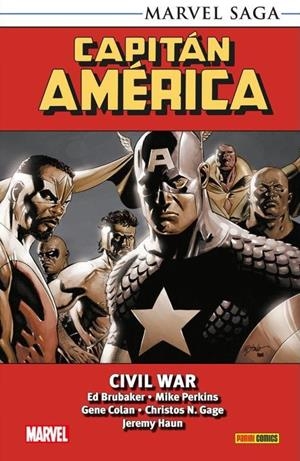 MARVEL SAGA TPB:CAPITAN AMERICA VOLUMEN 04, CIVIL WAR [RUSTICA] | BRUBAKER, ED / PERKINS, MIKE | Akira Comics  - libreria donde comprar comics, juegos y libros online