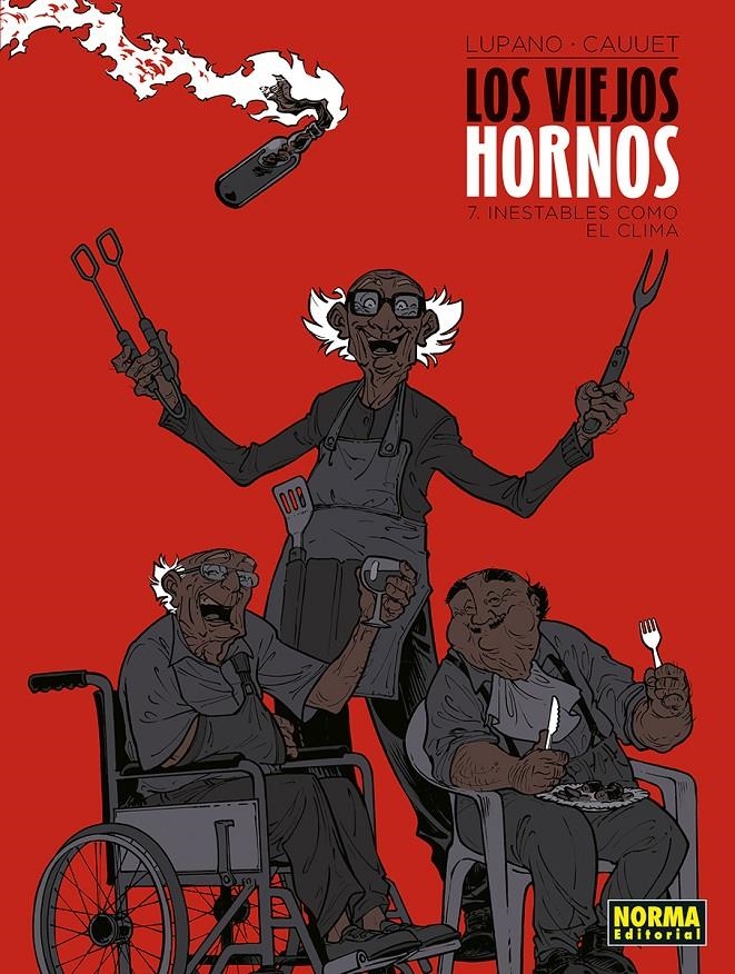 VIEJOS HORNOS, LOS Nº07: INESTABLES COMO EL CLIMA [CARTONE] | LUPANO / CAUUET | Akira Comics  - libreria donde comprar comics, juegos y libros online