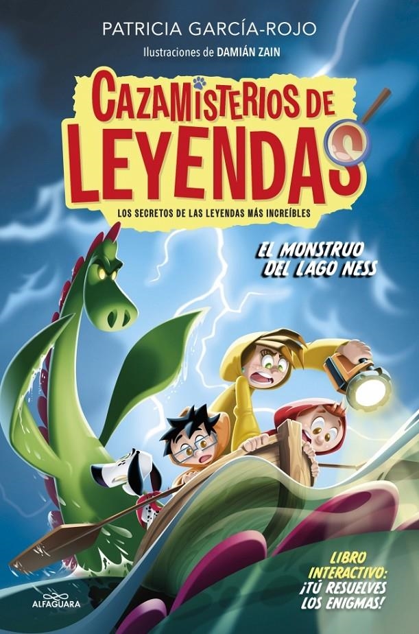 CAZAMISTERIOS DE LEYENDAS Nº01: EL MONSTRUO DEL LAGO NESS [CARTONE] | GARCIA-ROJO, PATRICIA / ZAIN, DAMIAN | Akira Comics  - libreria donde comprar comics, juegos y libros online