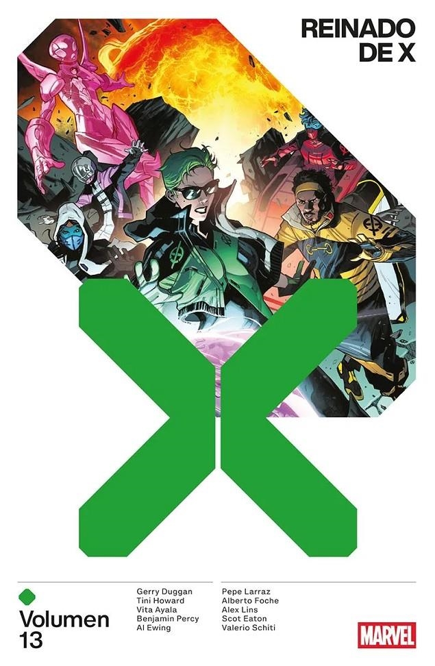 MARVEL PREMIERE: REINADO DE X Nº13 [RUSTICA] | LARRAZ, PEPE / EWING, AL  | Akira Comics  - libreria donde comprar comics, juegos y libros online