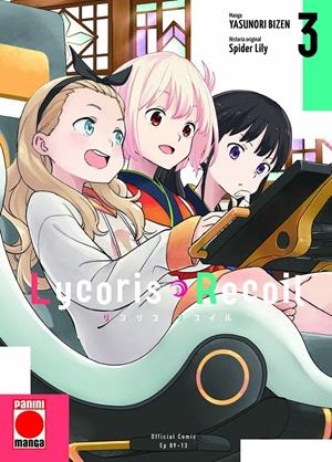 LYCORIS RECOIL Nº03 [RUSTICA] | BIZEN, YASUNORI | Akira Comics  - libreria donde comprar comics, juegos y libros online