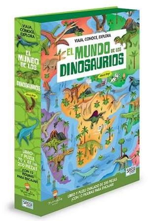 MUNDO DE LOS DINOSAURIOS, EL (LIBRO Y PUZLE) [CAJA] | Akira Comics  - libreria donde comprar comics, juegos y libros online