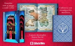 SAGA TRONO DE CRISTAL COMPLETA (8 LIBROS) (EDICION ESPECIAL LIMITADA) [CARTONE] | MAAS, SARAH J. | Akira Comics  - libreria donde comprar comics, juegos y libros online