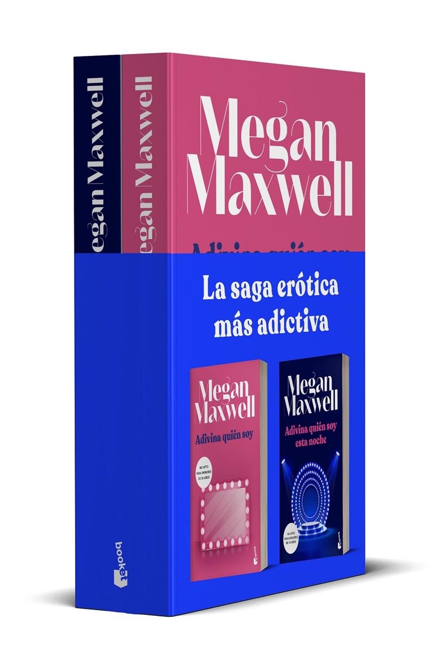 PACK ADIVINA QUIEN SOY: ADIVINA QUIEN SOY / ADIVINA QUIEN SOY ESTA NOCHE [BOLSILLO] | MAXWELL, MEGAN | Akira Comics  - libreria donde comprar comics, juegos y libros online