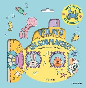 VEO, VEO: UN SUBMARINO [LIBRO DE BAÑO] | Akira Comics  - libreria donde comprar comics, juegos y libros online