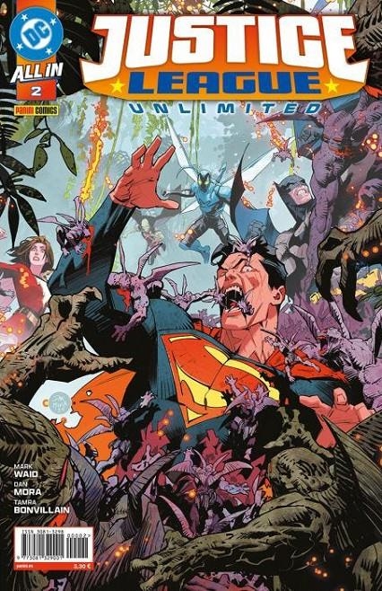 JUSTICE LEAGUE UNLIMITED Nº02 (ALL IN) [GRAPA] | Akira Comics  - libreria donde comprar comics, juegos y libros online