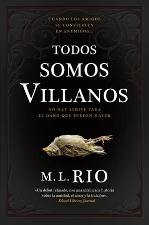 TODOS SOMOS VILLANOS [BOLSILLO] | RIO, M.L. | Akira Comics  - libreria donde comprar comics, juegos y libros online