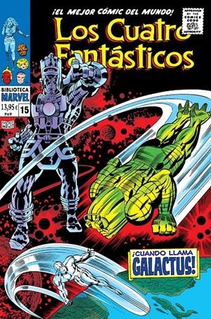 BIBLIOTECA MARVEL: LOS 4 FANTASTICOS Nº15 (1968 / 74-78 USA) [RUSTICA] | LEE, STAN | Akira Comics  - libreria donde comprar comics, juegos y libros online
