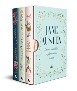 JANE AUSTEN ESTUCHE (EDICIONES CON LOS CANTOS PINTADOS) [CARTONE] | AUSTEN, JANE | Akira Comics  - libreria donde comprar comics, juegos y libros online