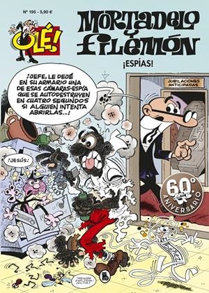 OLE! MORTADELO Y FILEMON Nº195: ¡ESPIAS! [RUSTICA] | IBAÑEZ, FRANCISCO | Akira Comics  - libreria donde comprar comics, juegos y libros online