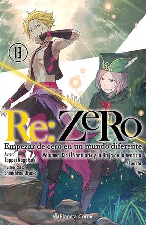 RE:ZERO NOVELA 13: EL SANTUARIO Y LA BRUJA DE LA AVARICIA PARTE 4 [RUSTICA] | NAGATSUKI, TAPPEI | Akira Comics  - libreria donde comprar comics, juegos y libros online