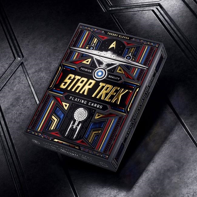 BARAJA NAIPES BICYCLE: STAR TREK (DARK VERSION) [CAJA] | Akira Comics  - libreria donde comprar comics, juegos y libros online