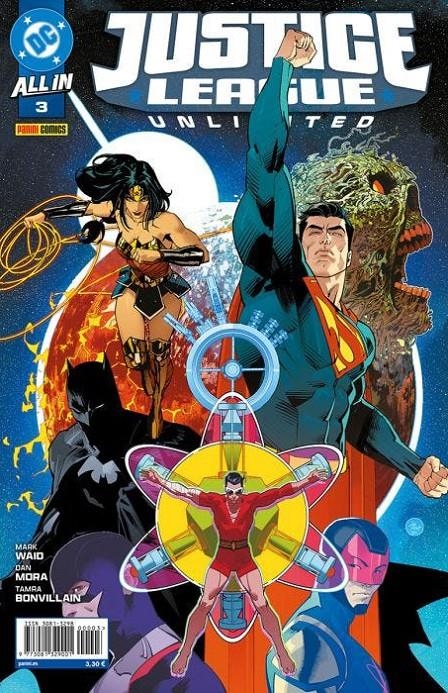 JUSTICE LEAGUE UNLIMITED Nº03 (ALL IN) [GRAPA] | Akira Comics  - libreria donde comprar comics, juegos y libros online