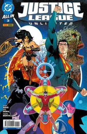 JUSTICE LEAGUE UNLIMITED Nº03 (ALL-IN) [GRAPA] | Akira Comics  - libreria donde comprar comics, juegos y libros online