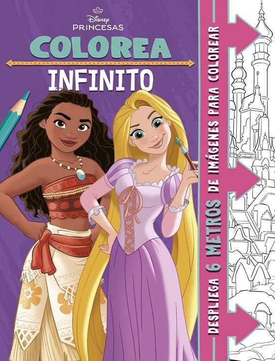 PRINCESAS: COLOREA INFINITO [RUSTICA] | Akira Comics  - libreria donde comprar comics, juegos y libros online