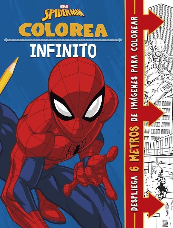 SPIDER-MAN: COLOREA INFINITO [RUSTICA] | Akira Comics  - libreria donde comprar comics, juegos y libros online